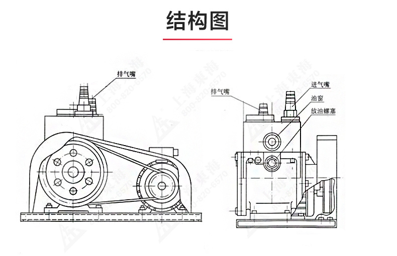 2X型双级旋片式真空LEDONG SPORTS_乐动.体育 （中国） 官方网站结构图.jpg